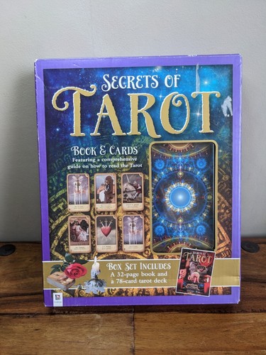Secrets tarot book card - of,