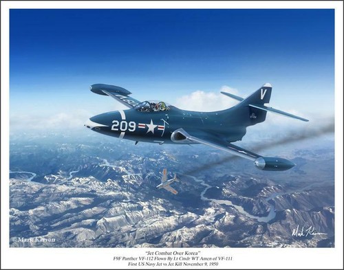 Jet combat over korea mark - over,