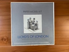 Lloyds of London. Paper Model Kit. Scale 1: 250. Architects: Richard Rogers