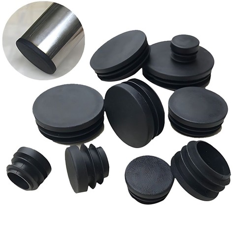 Round plastic end - round,