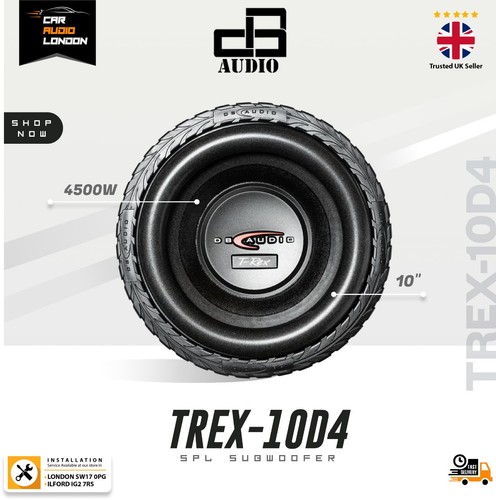 Audio trex 10d4 4500w - trex-10d4, 10"