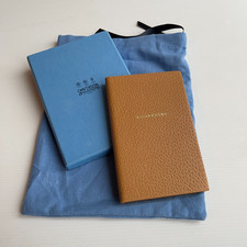 Smythson Address book NEW tan