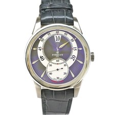 Perrelet A1037-2 40mm Stainless Steel Gray Dial Automatic Jumping Hour #KN557