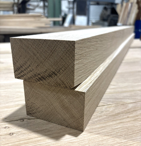 Planed oak hardwood timber - hardwood,