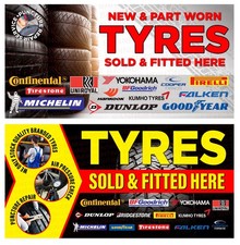 TYRES BANNER TYRE GARAGE