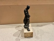 antique bronze figure of