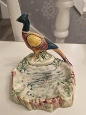 Vintage Beswick pheasant Ashtray, Trinket Dish