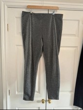 George @ Asda Silver sparkle Stretchy Legging’s Trousers UK 18