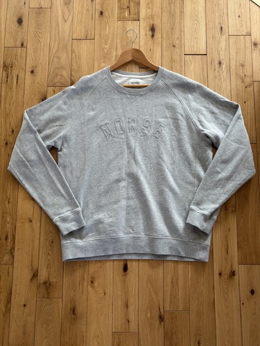 Norse projects grey sweatshirt - norse,