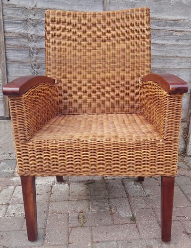 Vintage single indoor wicker - vintage,