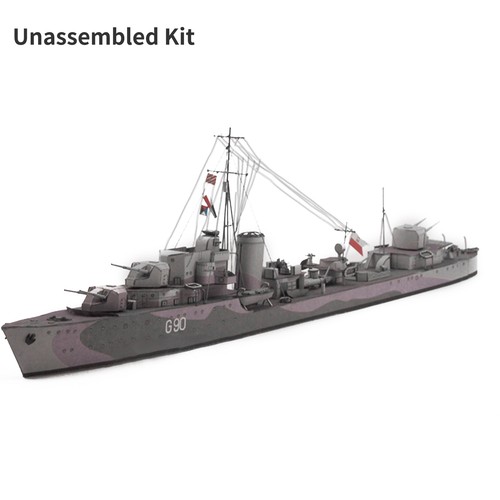 400 unassembled paper - unassembled,