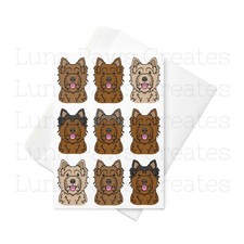 Norwich Terrier card, Norwich