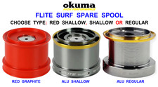 OKUMA SPARE SPOOL FOR FLITE SURF REEL SEA FISHING BIG PIT SHALLOW OR REGULAR