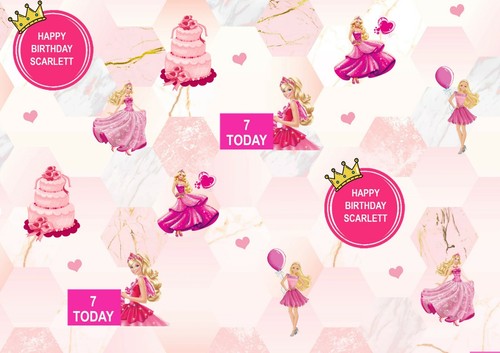Personalised barbie photo - personalised,