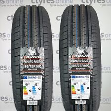 2X New 185 75 16 185/75R16c VAN TYRES 104/102R ARIVO VAN *C/B RATED* (2 TYRES)
