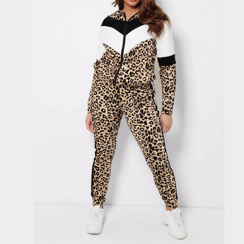 Ladies leopard casual - 2-pc,