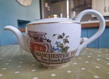 Collectable Tea Pot Manchester Tea Co. 1988 Advertising Kitchenalia The Great...
