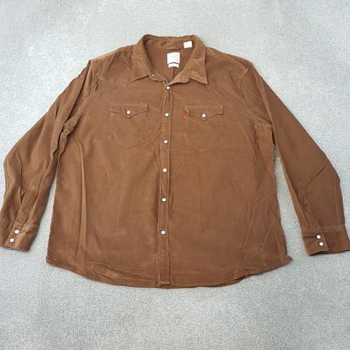 Levis mens shirt 2xl xxl - xxl, brown
