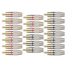 42mm RCA Male Plug Solderless