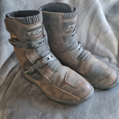 Tcx baja brown leather short - leather,