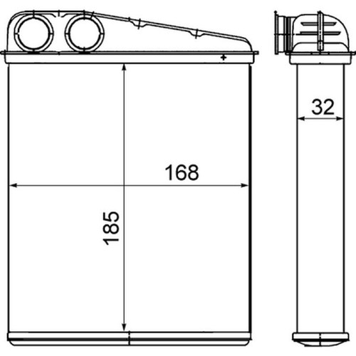 Mahle heater for - heater, mini