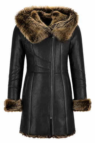 Women black genuine - women's,