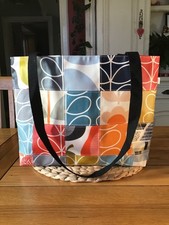 Tote Bag -  new - HANDMADE - Orla Kiely Oilcloths - Patchwork