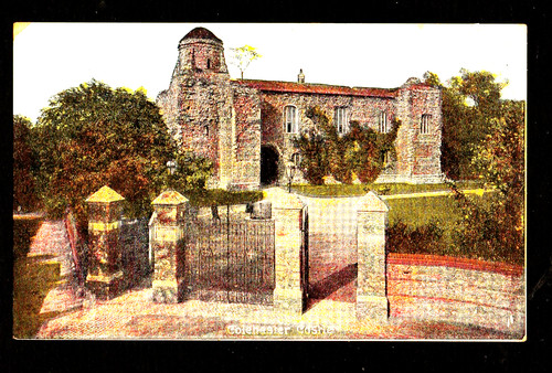 Old postcard colchester - old, postcard: