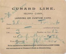 Titanic Memorabilia  Cunard