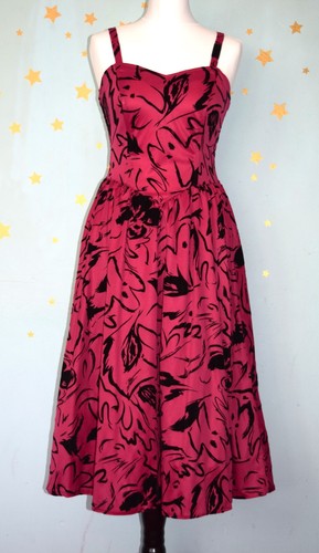 80s vintage pink and - c&a,