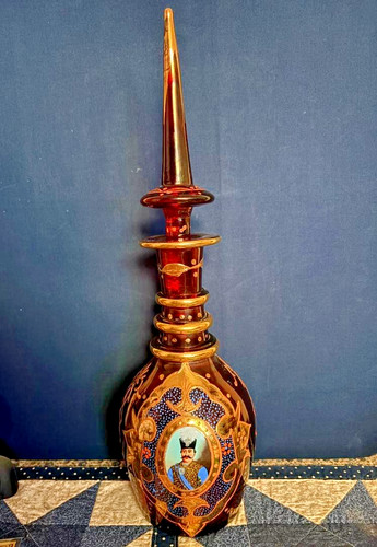 Antique bohemian cranberry - ,