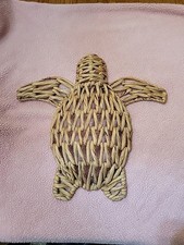 Rattan/Wicker Sea Turtle Wall