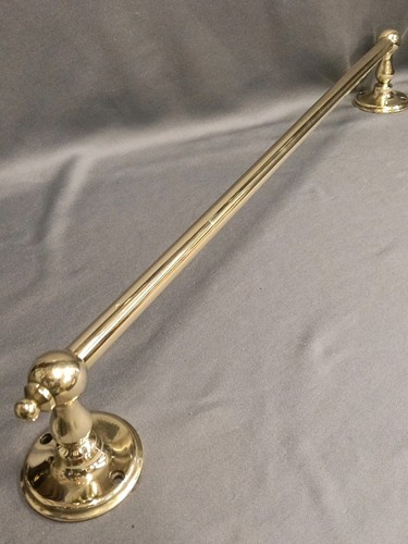 Brass towel rail reclaimed - ,