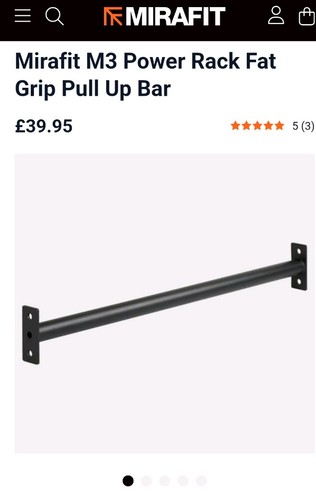 Mirafit power rack fat grip - m3,