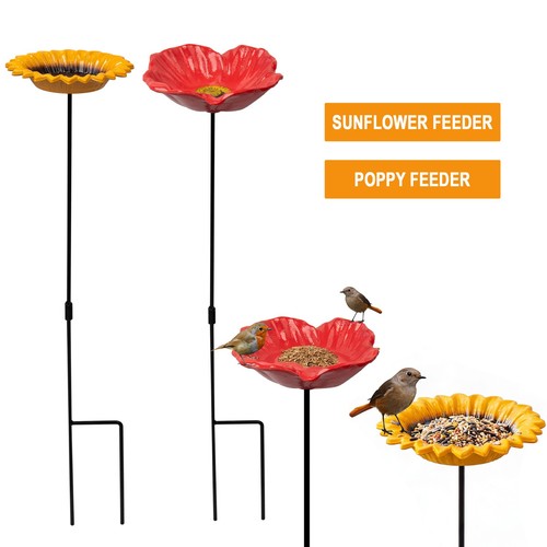 Cast iron poppy sunflower - cast,