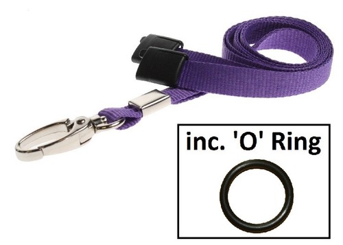 Purple breakaway lanyard with - lanyard,