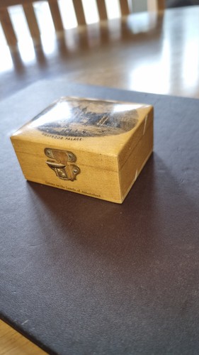 Mauchline ware antique box - ware,
