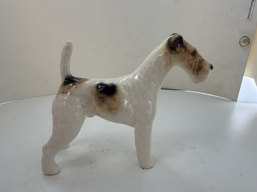 Beswick wire fox terrier - wire,