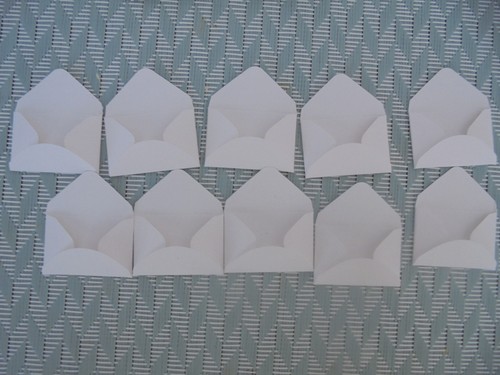 Tiny white card - x,