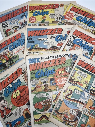 Whizzer and chips comics - whizzer,