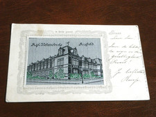 ORIGINAL  WOVEN SILK POSTCARD