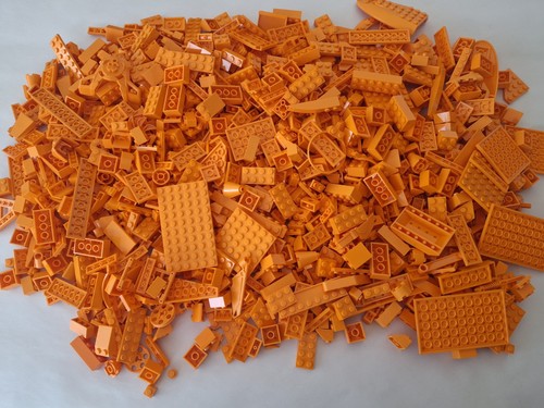 Lego orange over 2kg bulk - over,