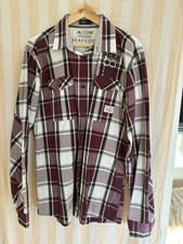 Jack Jones Red and White Mens