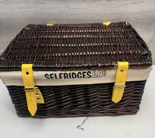 Selfridges hamper basket with - hamper,