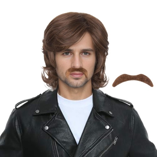 Miss hair men 70s short - short, wavy