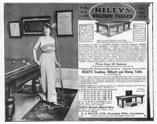 RILEY Billiard Tables -