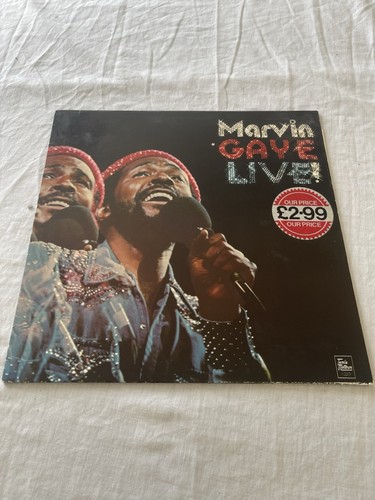 Marvin gaye vinyl album live - album,