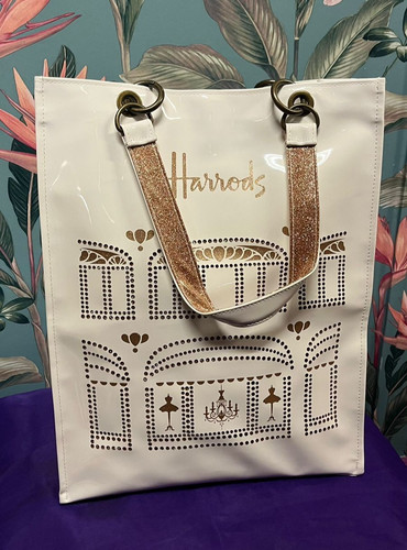 Harrods signature pvc - pvc, cream