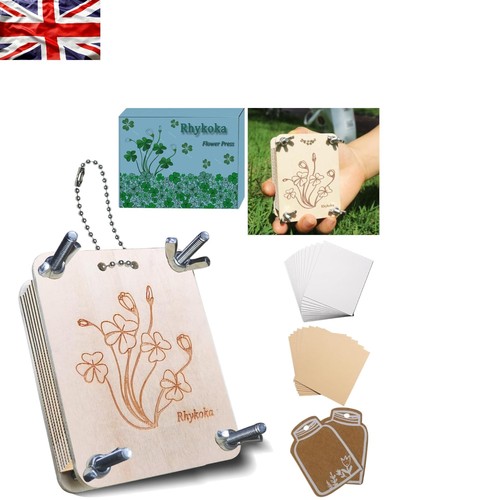 Elegant pocket flower press - flower,