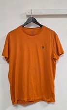 Men's Ralph Lauren, large, orange t-shirt